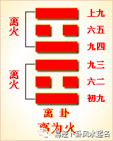 周易第30卦-离卦（离为火）-离上离下